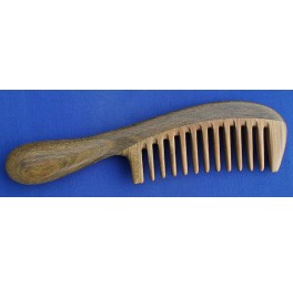 Wide teeth handle comb, YM1-2A