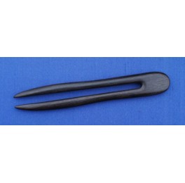 Little Ebony wood hairpin