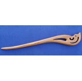 simple peachwood hairpin, phoenix simple peachwood hairpin, phoenix