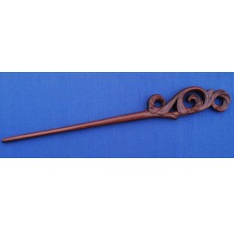 Long Pao Rosa hair pin, iris Long Pao Rosa hair pin, iris
