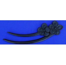 Ebony wood hairpin, Plum blossom Ebony wood hairpin, Plum blossom