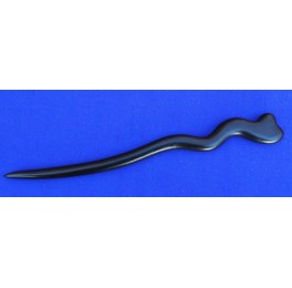 Ebony wood hairpin, (1-22) Ebony wood hairpin, (1-22)