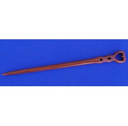 Pao Rosa hair pin, Heart Pao Rosa hair pin, Heart