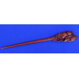 Long Pao Rosa hair pin, butterfly Long Pao Rosa hair pin, butterfly