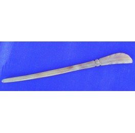 Ox horn hair pin, leaf