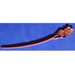 Pao Rosa hair pin, big peach blossom Pao Rosa hair pin, big peach blossom