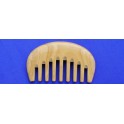 Small vera wood pocket-comb, very wide teeth