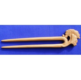 beech wood hair fork, luck