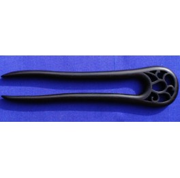Ebony wood hairpin (4-8)