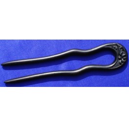 Ebony wood hairpin (4-29)