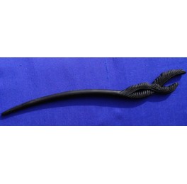 Haarnadel aus Ebenholz, Ph&ouml;nixfeder