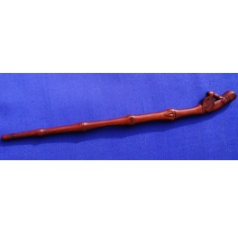 Long Pao Rosa hair pin, bamboo stick