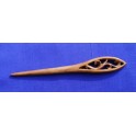 Simple peachwood hairpin, 8