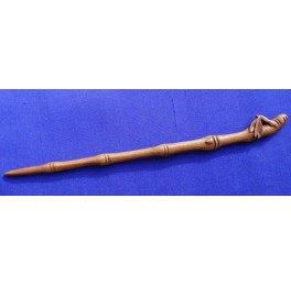 peachwood hairpin, bamboo