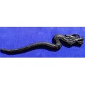 gebogene Haarnadel, Ebenholz, Drache