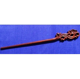 Long Pao Rosa hair pin, hyacinth