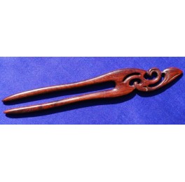 Pao Rosa wood hairfork, phoenix