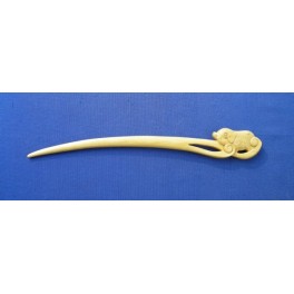 Boxwood hairpin (3-14), pig Boxwood hairpin (3-14), pig