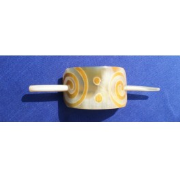 Haarspange aus Horn Haarspange aus Horn