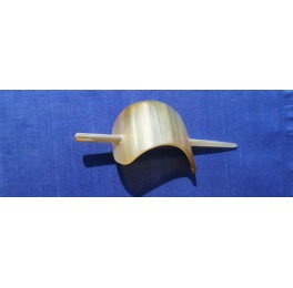 Ox-horn barrette