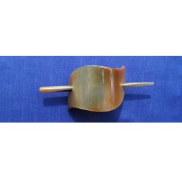 Ox-horn barrette