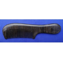 Black Chakate fine teeth handle comb, CGB1-1 Black Chakate fine teeth handle comb, CGB1-1
