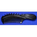 Water buffalo handle comb with massage function