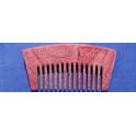 Purpleheart wood pocket comb