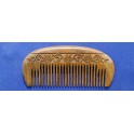 Vera wood pocket-comb, medium wide teeth