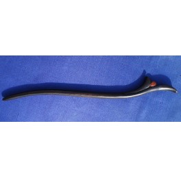 Ebony wood hairpin, spring blossom Ebony wood hairpin, spring blossom