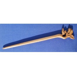 Peachwood hairpin, Little Magnolia Peachwood hairpin, Little Magnolia