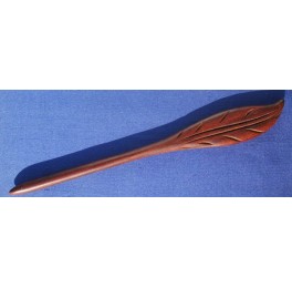 Pao Rosa hair pin, feather