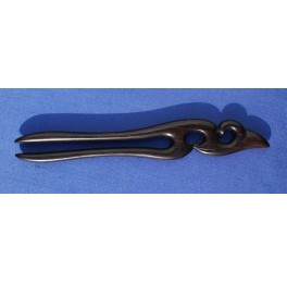 Ebony wood hairpin (4-11)