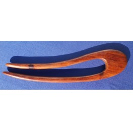 Curved Pao Rosa wood hairfork Curved Pao Rosa wood hairfork