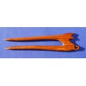 Short Pao Rosa wood hairfork, cat