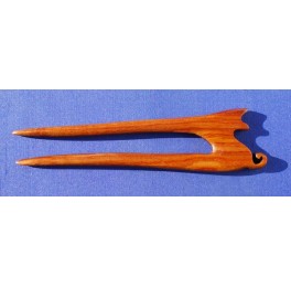 Short Pao Rosa wood hairfork, cat