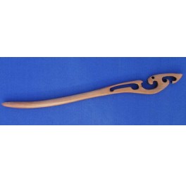 Simple peachwood hairpin, phoenix Simple peachwood hairpin, phoenix