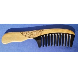 Horn - vera wood comb, YH033X