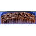 Geschnitzter Panga Panga Kamm, Drache u. Phönix
