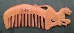carved zodiac comb