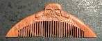 carved buddha comb