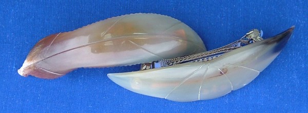 buffalo horn barrette buffalo horn barrette