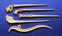 boxwood hairpins