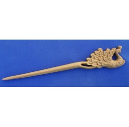 Haarnadel, Palo Santo (3-24) Pfau