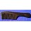 Handle comb, black chakate, YHCGB0201