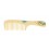 painted handle comb "grasshopper"