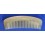 TAN'S sheep horn hair styling comb