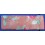 silk bag with flower pattern, long, rose