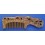 Carved Vera handle wood comb, spring
